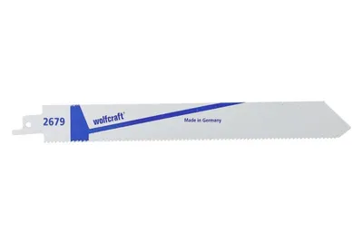 Image de Wolfcraft Wolfcraft 2 x lames de scie sabre 3 - 190 mm 2679000