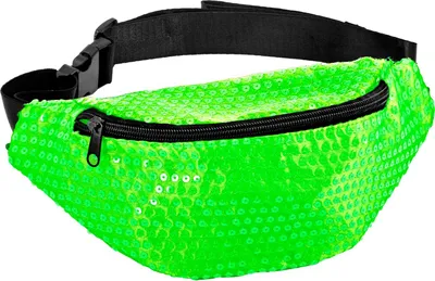 Produktbild von Pailletten Gürteltasche Neon Grün