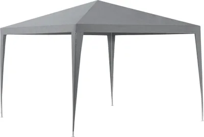 Produktbild von [casa.pro] Pawilon 300x300x255cm Namiot ogrodowy Namiot imprezowy Pawilon ogrodowy Namiot piwny Namiot ciemnoszary