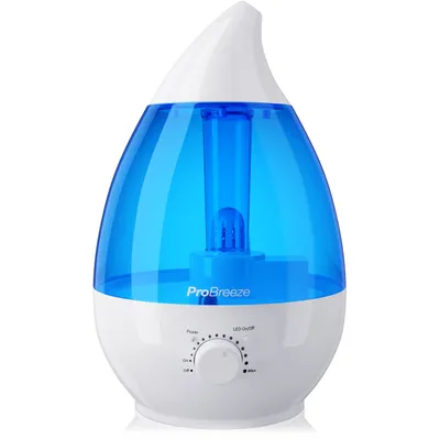Produktbild von Ultraschall-Luftbefeuchter mit hoher Wassertankkapazität, Aroma Duftöl Diffusor, Keramik Filter, LED Nachtlicht und automatischer Abschaltung - ideal