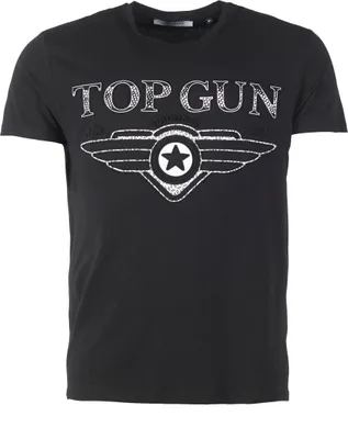 Produktbild von Top Gun T-Shirt Bling4U TG20193017 Herren black XXL