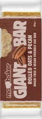 Obrázek produktu pro Ma Baker Giant bar Obří Ovesná tyčinka pekanový ořech (90g), 12685