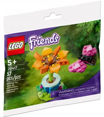 Produktbild von LEGO Friends Garden Flower and Butterfly 30417, Bausatz, 5 Jahr(e), Kunststoff, 57 Stück(e)