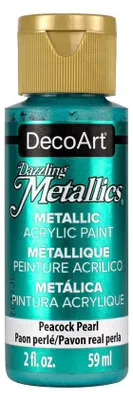 Obrázok produktu pre Metalická farba Dazzling Metallics - pávia perla - pávia tyrkysová