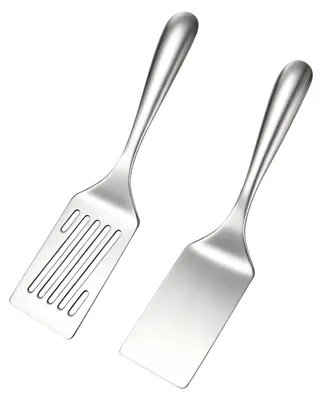 Productafbeelding van 2-delig set grillspatels van roestvrij staal, vaatwasserbestendig