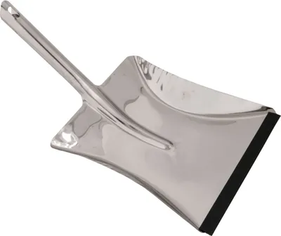 Produktbild von Coronet Kehrschaufel für den Haushalt, aus rostfreiem Edelstahl, 22 cm, mit Lippe
