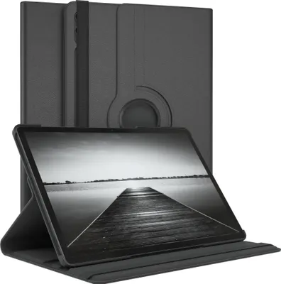 Produktbild von EAZY CASE - Tablet Hülle für Samsung Galaxy Tab S9 Plus Schutzhülle, Tablet Case 360° drehbar in Schwarz