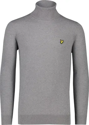 Obrázek produktu pro Svetr s rolákem Lyle & Scott šedý melanžový