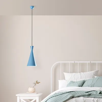 Produktbild von Opviq, Tom - 3541 - Light Blue, Kronleuchter, METALLKÖRPER, Hellblau, 134 x 10 x 10 cm