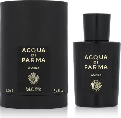 Zdjęcie produktu dla Acqua di Parma Ambra, Letnie, 100 ml, Butelka jednorazowa, Bergamotka, Pomarańczowy, Petitgrain, Orange, Bergamot, Petitgrain, Nagarmotha, Drzewo cedrowe, Paczula, Różowy