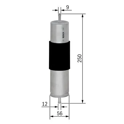 Produktbild von Bosch Kraftstofffilter F 026 402 068