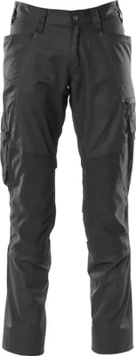 Produktbild von MASCOT 18379-230-09-82C44, Hosen, Mann, Schwarz, 82C44, 730 mm, 82 cm