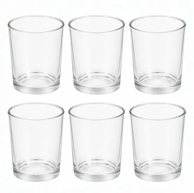 Dessertgläser 6er Set, 80 ml, transparentes Glas