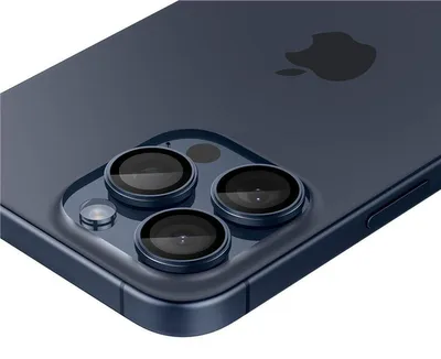 Produktbild von Spigen Optik Pro EZ Fit, Apple, iPhone 15 Pro Max, Blau, Transparent, 2 Stück(e)