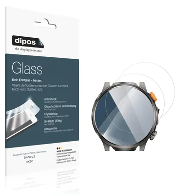 Image de 2x Protection écran pour BANLVS AK90 Verre souple Film Protecteur 9H dipos