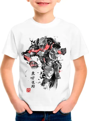 Produktbild von BaumwolleCloud Bizarre Regeneration Kinder T-Shirt anime japan manga jojos