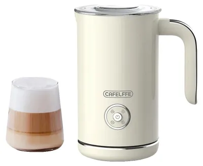 Produktbild von Milchaufschäumer, 4-in-1-Funktionalität, automatische Temperaturregelung, Weiß, EU