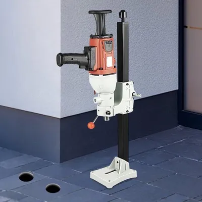 Zdjęcie produktu dla Wiertarka diamentowa do rdzeni - silnik z czystej miedzi o mocy 2200 W - 1200 obr./min. - wiertarka do betonu na statywie