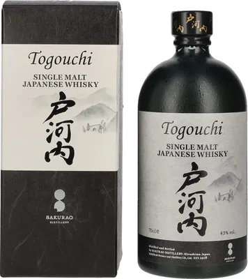 Image de Togouchi Single Malt Japanese Whisky 43% Vol. 0,7l en boîte cadeau