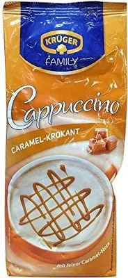 Zdjęcie produktu dla Krüger, Caramel Brittle Cappuccino, o delikatnym karmelowym smaku 500g