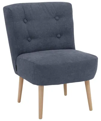 Immagine prodotto di Poltrona Max Winzer Fiona - Tessuto piatto antracite - Dimensioni: 58 x 68 x 78 cm
