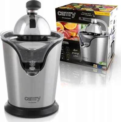 Obrázok produktu pre Camry Premium CR 4006, Čierna, Strieborná, Nerezová oceľ, 500 W, 220-240 V, 50 - 60 Hz, 1,91 kg