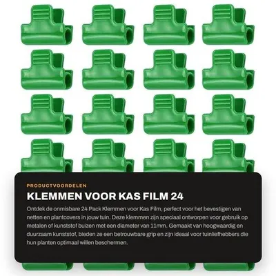 Image de Lot de 24 supports à vis - Clips de fixation pour climatiseurs - Clips de fixation en métal