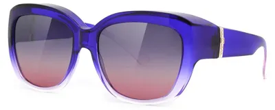 Produktbild von Meeloog Übergroße polarisierte Überbrillen-Sonnenbrille für Damen – Autofahr-Sonnenbrille für über der Brille MST6494 (Blau-Violett)