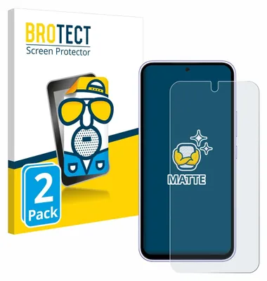 Produktbild von 2x BROTECT Schutzfolie für Samsung Galaxy A54 5G Displayschutz Displayschutzfolie Folie Matt Entspiegelungsfolie