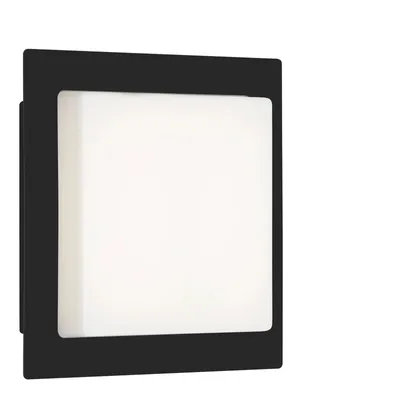 Produktbild von Telefunken LED Außenleuchte Wandlampe Schwarz 30cm IP44 15W 1500lm Neutralweiß 4000K