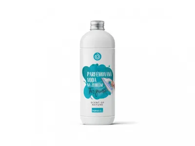 Image de Eau parfumée pour repassage Turquoise 1L