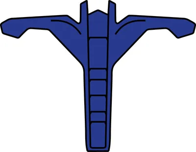 Produktbild von Matte Blaue Kinnbelüftung Airoh Twist 2.0 Helm