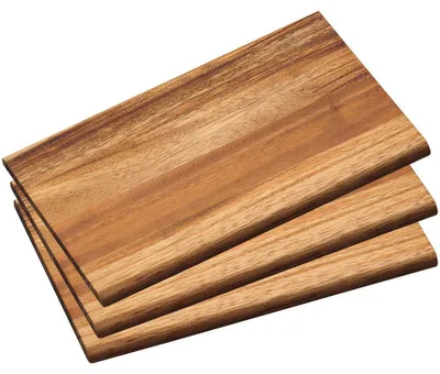 Obrázok produktu pre Sada 3 krájacích dosiek z akácie – 23 x 15 x 1 cm