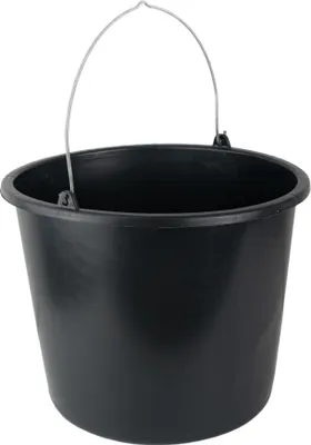 Produktbild von Mörtelkübel Baueimer 5L Skala Wassereimer Mörteleimer Kübel für Baustelle und Garten [1 Stück]