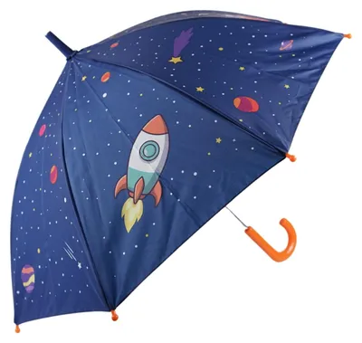 Obrázek produktu pro Dětský deštník SPACE Ø 76 cm, modrý