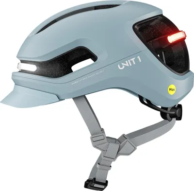 Produktbild von Unit 1 - Fahrradhelm AURA - grau - Gr. L - inkl. Remote
