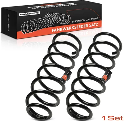 Image de Frankberg 2x Ressort de Suspension Essieu Arrière pour Peugeot 5008 0E 0U Citroën Berlingo Fourgon