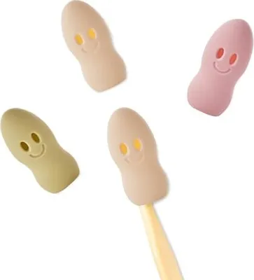 Produktbild von Reise Zahnbürstenkopf Schutzhülle, Silikon Antibakteriell schützen Fall (4er Set)
