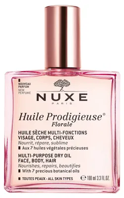 Zdjęcie produktu dla Nuxe, Huile Prodigieuse Multi-Purpose Floral, Body Oil, For Face, Body & Hair, 100 ml