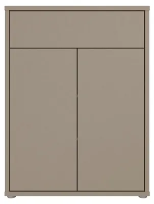 Produktbild von Schuhkommode >ALICE SPRINGS< in Taupe - 74,5x99,1x34,9cm (BxHxT)