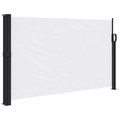 Obrázek produktu pro Zatahovací boční markýza bílá 120 x 500 cm