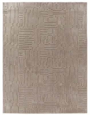 Produktbild von TT Home Wohnzimmer Teppich Schlafzimmer Hochflor Waschbar Skandinavisches Design Geometrisch Abstrakt Boho Stil Einfarbig 3D Größe 160x220 cm