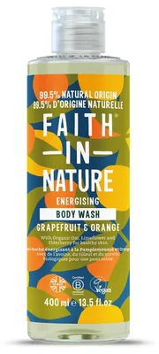 Obrázek produktu pro Faith In Nature Sprchový gel s vůní grapefruitu (400 ml)
