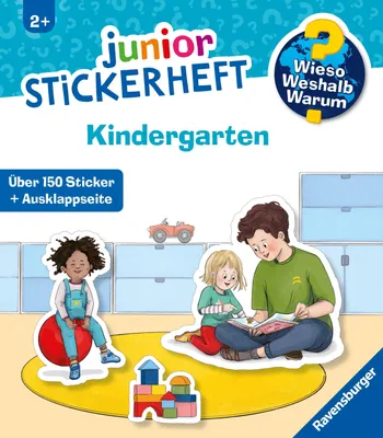 Produktbild von Wieso? Weshalb? Warum? junior Stickerheft - Kindergarten