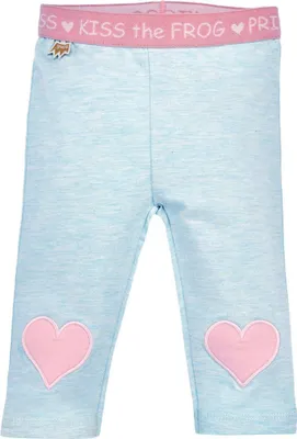 Produktbild von BONDI Baby Kinder Leggings "Herzen" 86576 - Mint | Mädchen Hose Größe: 104