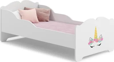 Immagine prodotto di Letto per bambini Anna 140x70 - Angolo Unicorno