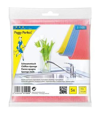 Produktbild von Peggy Perfect Schwammtuch 5er Pack - 31105