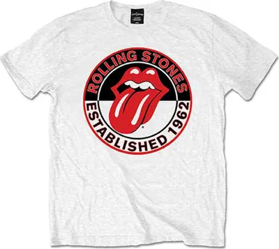 Produktbild von The Rolling Stones Est. 1962 White XL T-Shirt