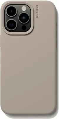 Produktbild von NUDIENT Base Case, Cover, Apple, iPhone 15 Pro Max, 17 cm (6.7"), Beige