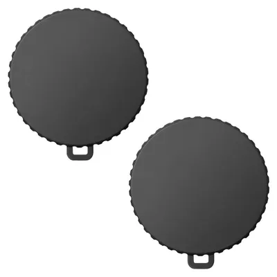Immagine prodotto di 2 copriobiettivo per obiettivi da 4 e 3, accessori flessibili protettivi